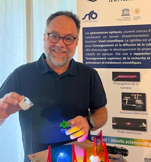 Christophe Daussy, lauréat du Prix Jean Perrin 2024