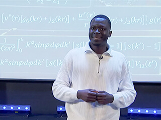 Ignace II YAPI (doctorant LSPM) remporte le concours « Ma thèse en 180s » !