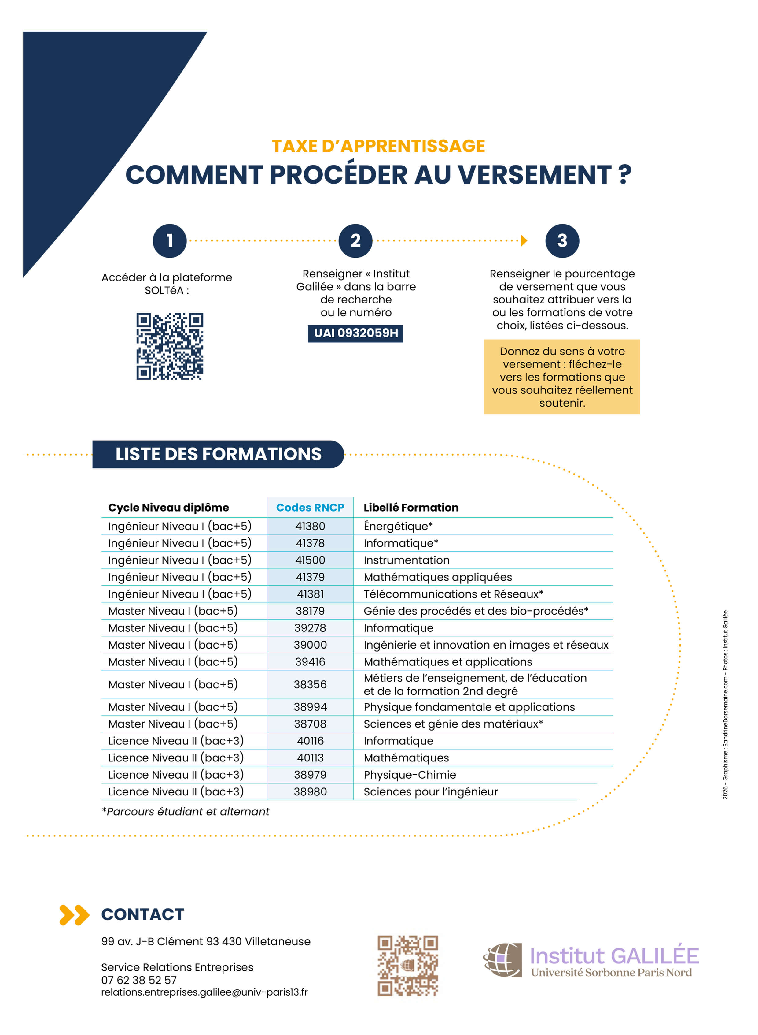 Taxe d’Apprentissage 2026 : Rendez-vous dès le 26 mai sur SOLTéA !
