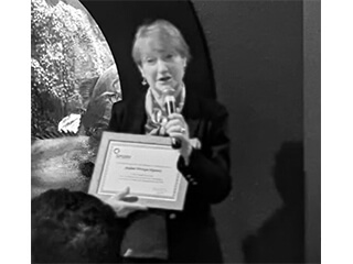 Véronique Migonney reçoit le Prix Fourcade 2022