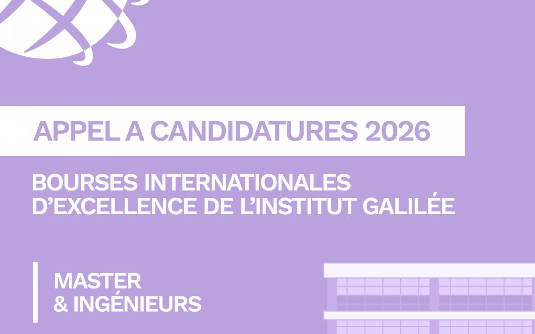 Bourses d’Excellence 2026, c’est maintenant!