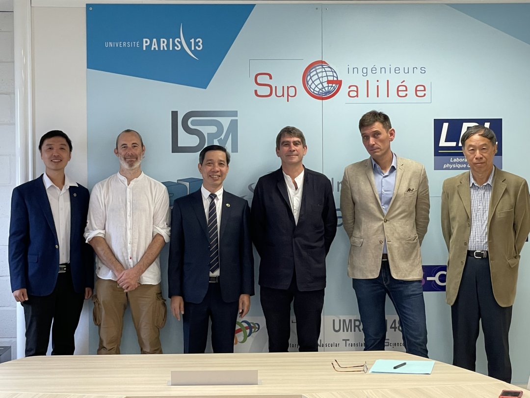 L'Institut Galilée reçoit une délégation du Việt Nam Institut Galilée