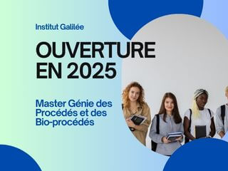 Master Génie des Procédés et des Bio-procédés : Ouverture en 2025 d’un parcours en apprentissage